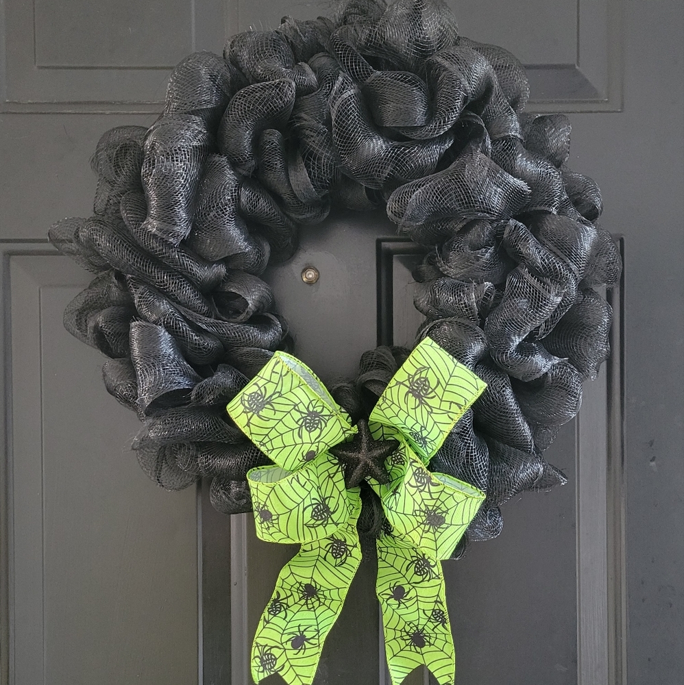 *Sold* Halloween Wreath, Hand Crafted